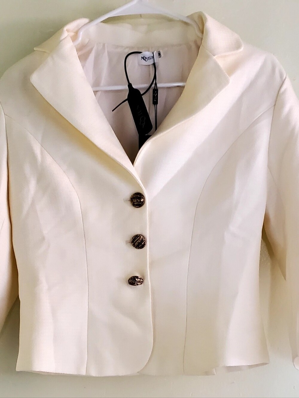 Mooyius Cream Tailored Women's Blazer